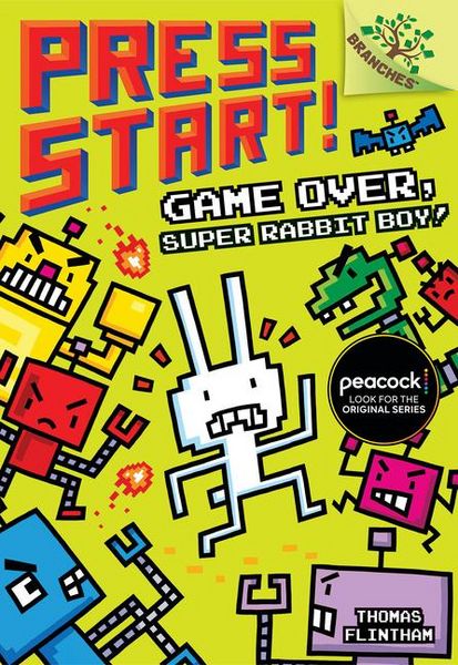 Produktbild: Game Over, Super Rabbit Boy!: A Branches Book (Press Start! #1)