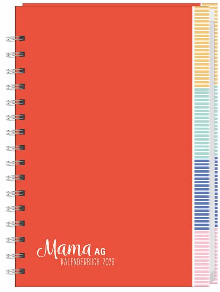 Produktbild: Mama AG Familienplaner Buch A5 2026