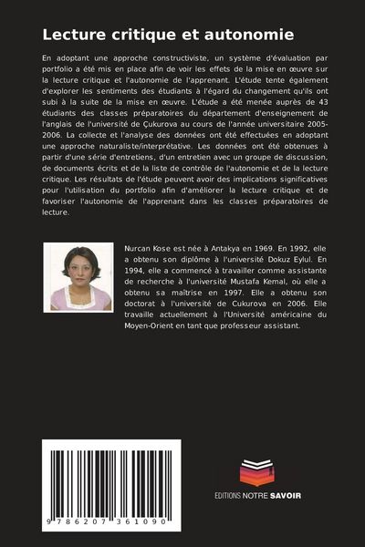 Produktbild: Lecture critique et autonomie