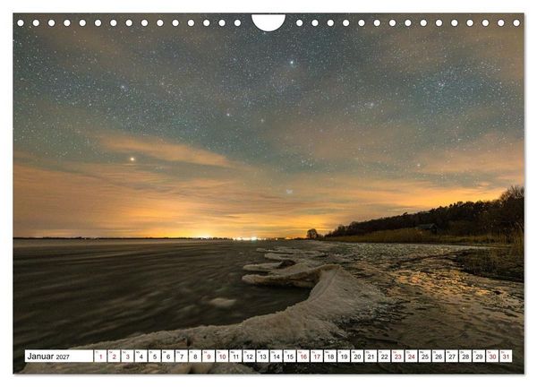 Produktbild: Mystische Momente in Mecklenburg-Vorpommern (Wandkalender 2027 DIN A4 quer), CALVENDO Monatskalender