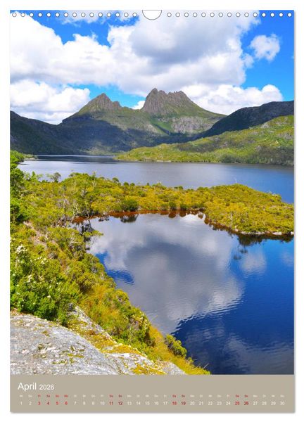 Produktbild: Erlebe mit mir Tasmanien (Wandkalender 2026 DIN A3 hoch), CALVENDO Monatskalender