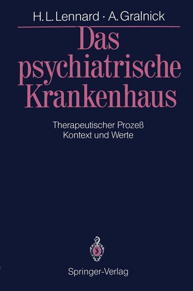 Produktbild: Das psychiatrische Krankenhaus