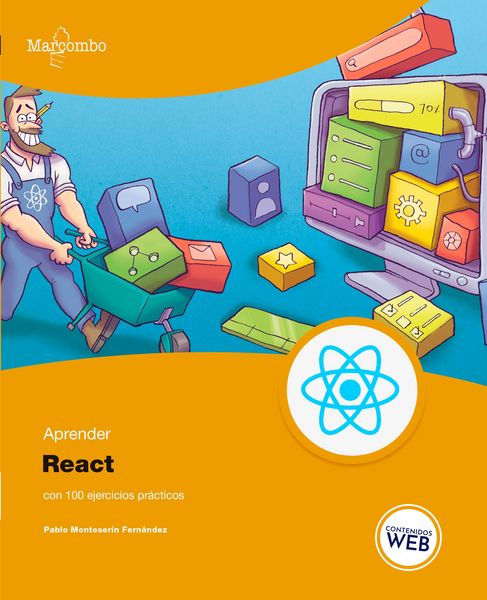 Produktbild: Aprender React con 100 ejercicios pr&aacute;cticos