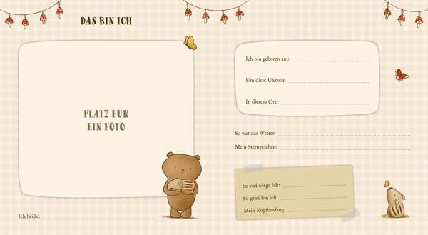 Produktbild: Mister O'Lui Babyalbum - Mein erstes Jahr