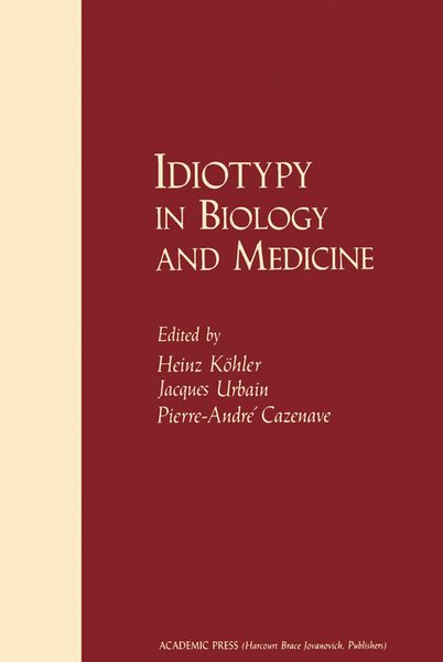 Produktbild: Idiotypy in Biology and Medicine