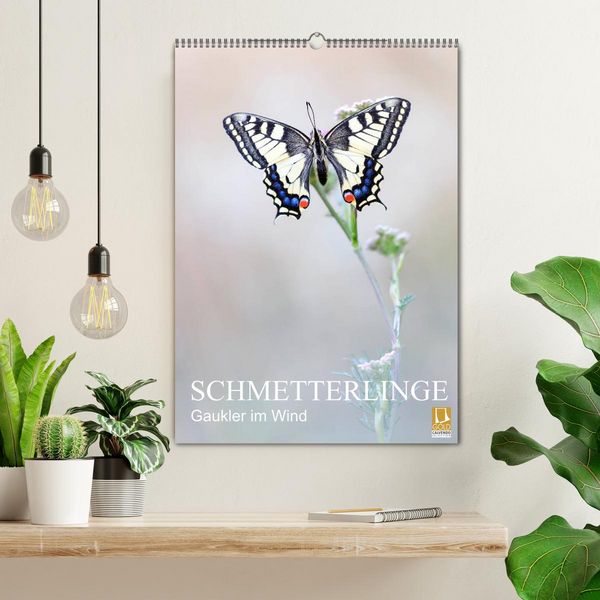 Produktbild: Schmetterlinge - Gaukler im Wind (Wandkalender 2026 DIN A2 hoch), CALVENDO Monatskalender