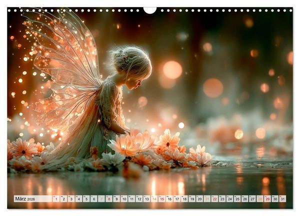 Produktbild: Zauberlicht und Elfenfl&uuml;gel (Wandkalender 2026 DIN A3 quer), CALVENDO Monatskalender
