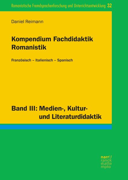 Produktbild: Kompendium Fachdidaktik Romanistik. Franz&ouml;sisch - Italienisch - Spanisch