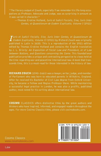 Produktbild: Iuris et Iudicii Fecialis, Sive, Iuris Inter Gentes, et Quaestionum de Eodem Explicatio, Volume II