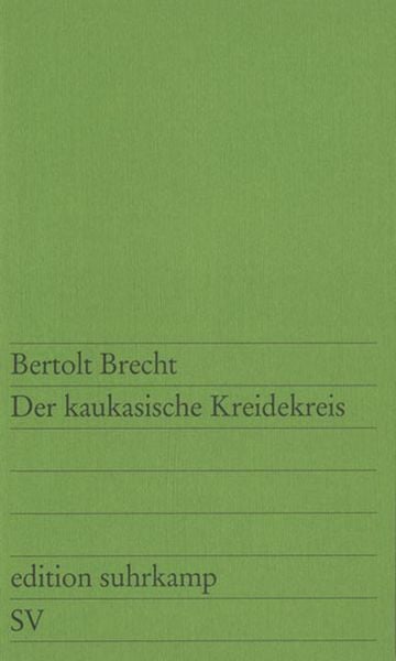 Cover of the book Der kaukasische Kreidekreis