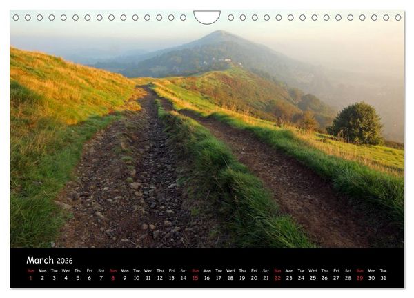 Produktbild: The Malvern Hills (Wall Calendar 2026 DIN A4 landscape), CALVENDO 12 Month Wall Calendar