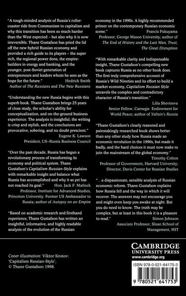 Produktbild: Capitalism Russian-Style