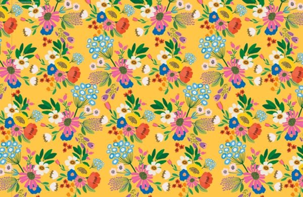 Produktbild: Mit Liebe verpackt &ndash; 10 Geschenkpapierbogen im Blumen-Design