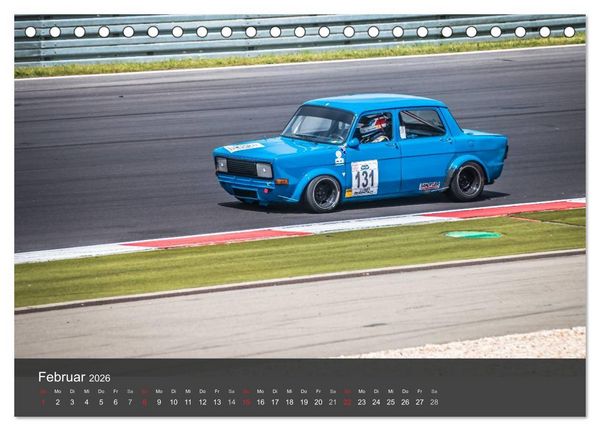 Produktbild: Youngtimer Racing Cars (Tischkalender 2026 DIN A5 quer), CALVENDO Monatskalender