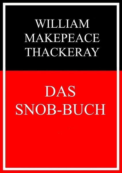 Produktbild: Das Snob-Buch