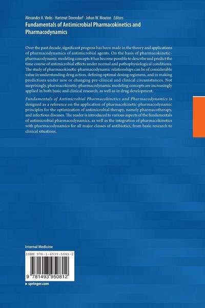 Produktbild: Fundamentals of Antimicrobial Pharmacokinetics and Pharmacodynamics