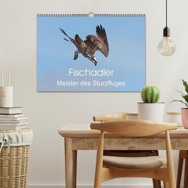 Produktbild: Fischadler - Meister des Sturzfluges (Wandkalender 2026 DIN A3 quer), CALVENDO Monatskalender