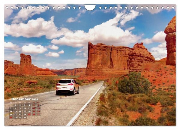 Produktbild: Arches Road Trip (Wall Calendar 2026 DIN A4 landscape), CALVENDO 12 Month Wall Calendar