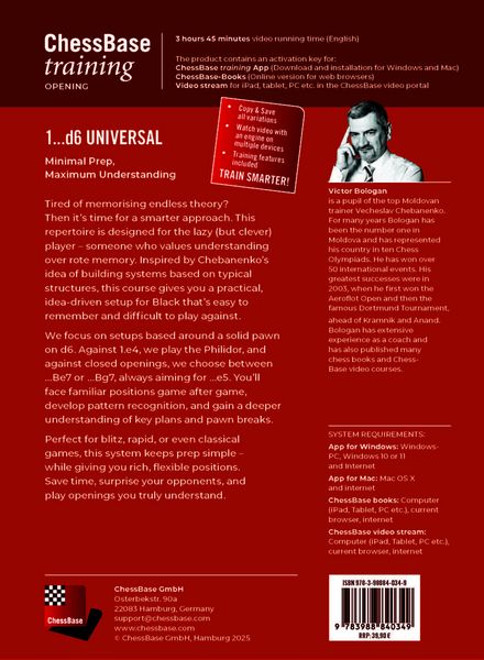 Produktbild: 1...d6 Universal