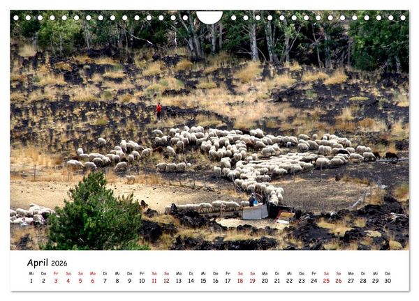 Produktbild: Sizilien - der Osten und die Liparischen Inseln (Wandkalender 2026 DIN A4 quer), CALVENDO Monatskalender