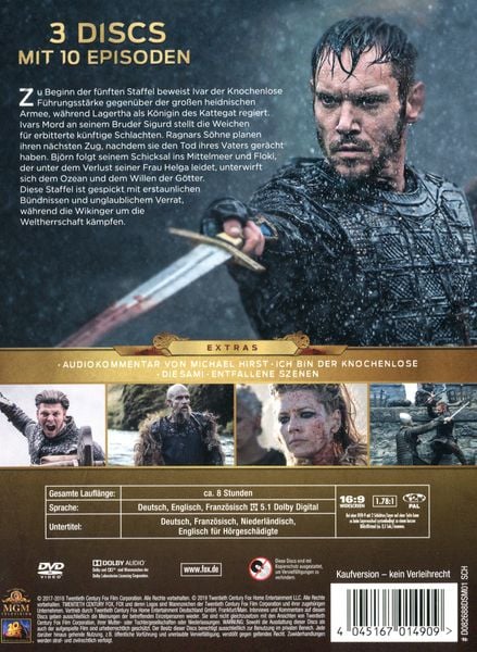 Vikings - Season 5.1 [3 DVDs]