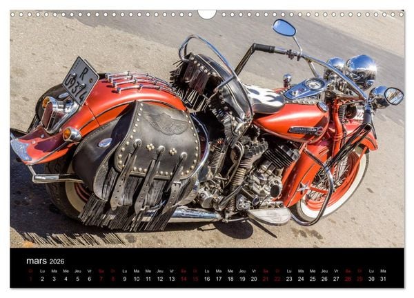 Produktbild: Cuba les belles am&eacute;ricaines (Calendrier mural 2026 DIN A3 vertical), CALVENDO calendrier mensuel