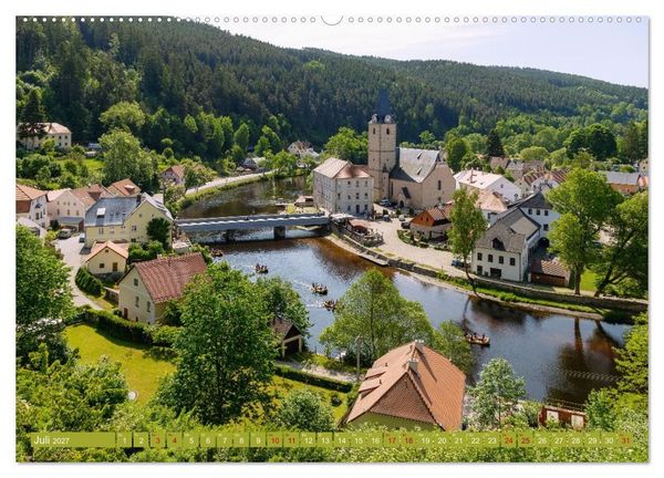 Produktbild: Zauber des B&ouml;hmerwalds. Stille Sch&ouml;nheit im Westen Tschechiens (hochwertiger Premium Wandkalender 2027 DIN A2 quer), Kunstdruck in Hochglanz