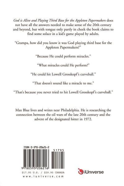Produktbild: God is Alive and Playing Third Base for the Appleton Papermakers