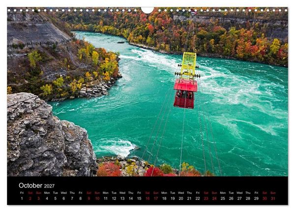 Produktbild: Niagara Falls 2027 (Wall Calendar 2027 DIN A3 landscape), CALVENDO 12 Month Wall Calendar