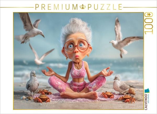 Produktbild: CALVENDO Puzzle Omas | 1000 Teile Lege-Gr&ouml;&szlig;e 64x48cm Foto-Puzzle f&uuml;r gl&uuml;ckliche Stunden