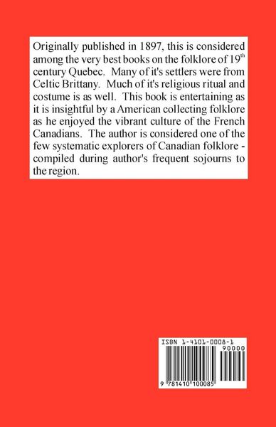 Produktbild: Canadian Folk-Life and Folk-Lore