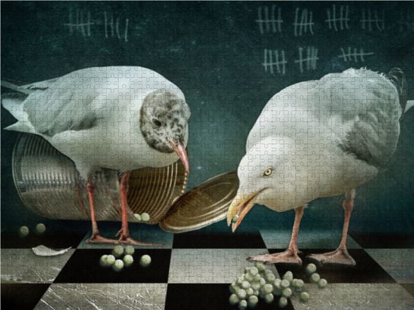 Produktbild: CALVENDO Puzzle Erbsenz&auml;hler 1000 Teile Lege-Gr&ouml;&szlig;e 64 x 48 cm Foto-Puzzle Bild von Brigitte Kuckenberg-Wagner