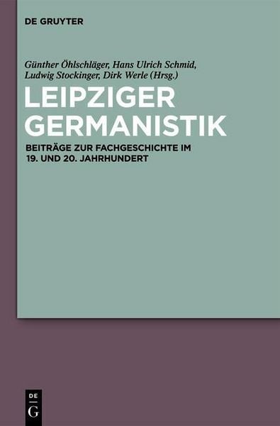 Produktbild: Leipziger Germanistik