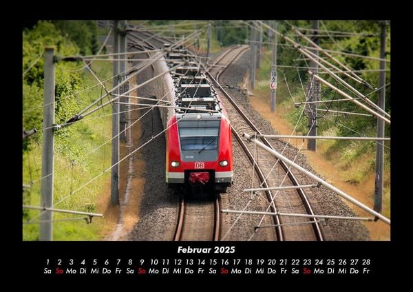 Produktbild: Züge 2025 Fotokalender DIN A3
