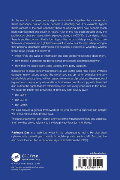 Produktbild: A Reference Manual for Data Privacy Laws and Cyber Frameworks
