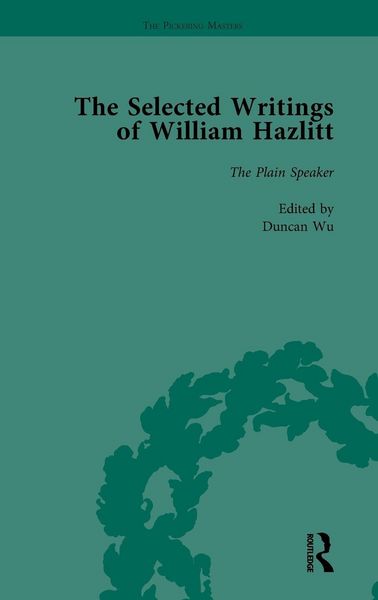 Produktbild: The Selected Writings of William Hazlitt Vol 8