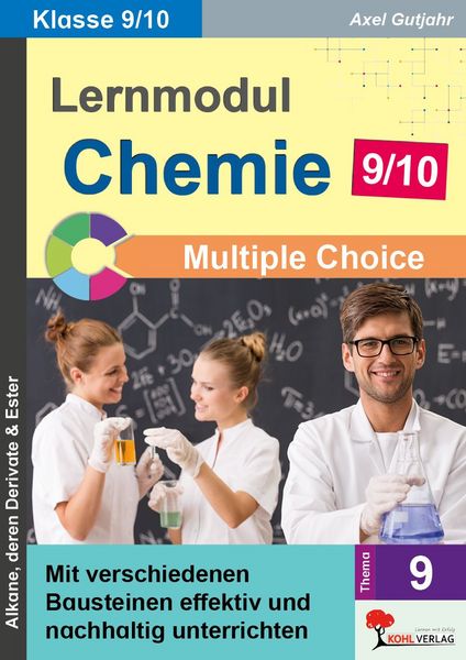 Produktbild: Lernmodul 9: CHEMIE - Klasse 9-10 / Multiple-Choice