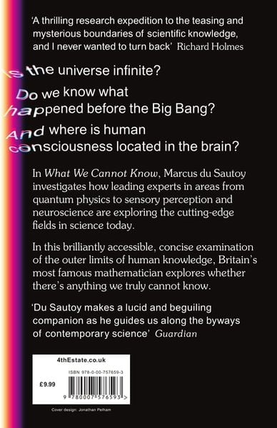 Produktbild: WHAT WE CANNOT KNOW PB