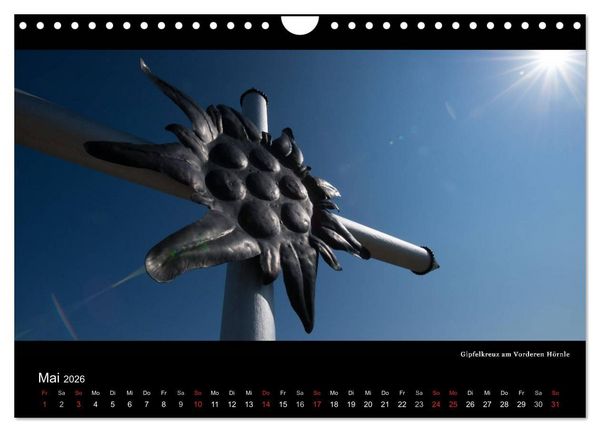 Produktbild: Unterwegs auf dem Maximiliansweg (Wandkalender 2026 DIN A4 quer), CALVENDO Monatskalender