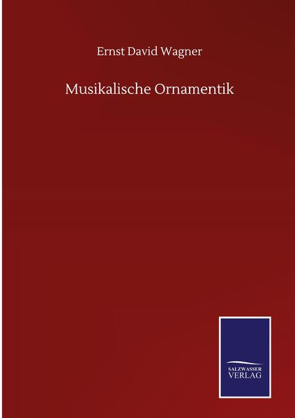 Produktbild: Musikalische Ornamentik