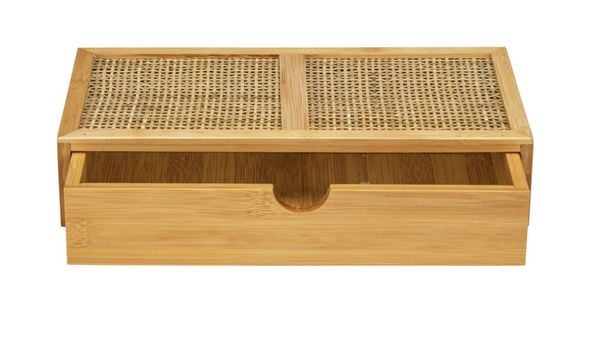 Produktbild: Badbox Mod. Allegre mit Schublade, aus Bambus und Rattan