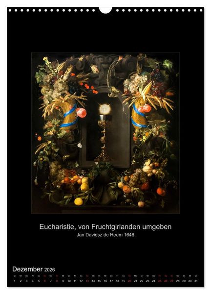 Produktbild: Stillleben - Illusionistische Malerei der Renaissance (Wandkalender 2026 DIN A3 hoch), CALVENDO Monatskalender