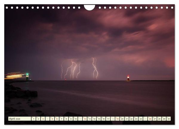 Produktbild: Ostsee - Impressionen (Wandkalender 2026 DIN A4 quer), CALVENDO Monatskalender