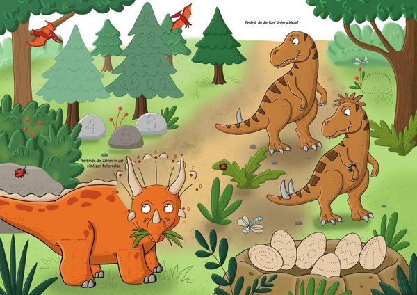 Produktbild: R&auml;tseln & Lernen - Dinos