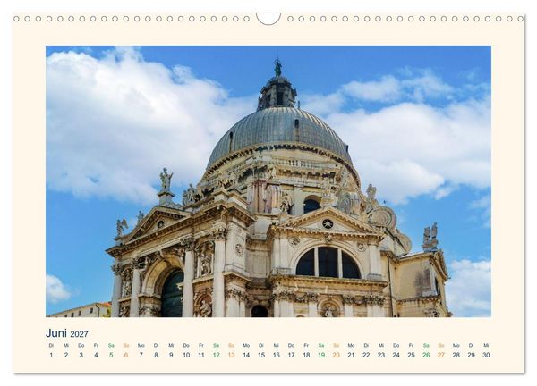Produktbild: Venedig, die zeitlos Elegante (Wandkalender 2027 DIN A3 quer), CALVENDO Monatskalender