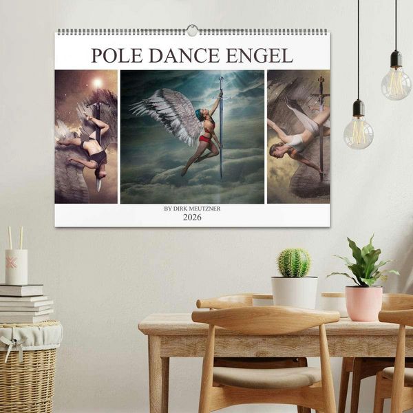 Produktbild: Pole Dance Engel (Wandkalender 2026 DIN A2 quer), CALVENDO Monatskalender