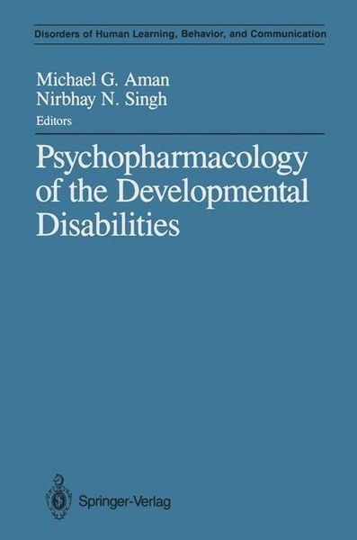 Produktbild: Psychopharmacology of the Developmental Disabilities