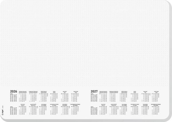 Sigel H6501 Schreibunterlage Papier Punktraster (B x H) 42mm x 29.70cm 2026, 2027 30 Blatt