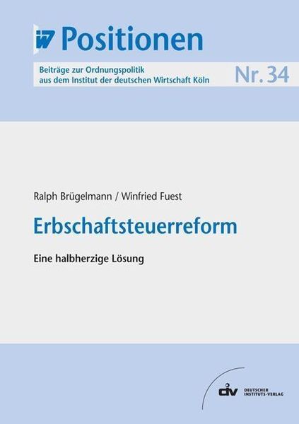 Produktbild: Erbschaftsteuerreform