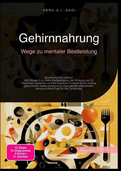 Produktbild: Gehirnnahrung: Wege zu mentaler Bestleistung